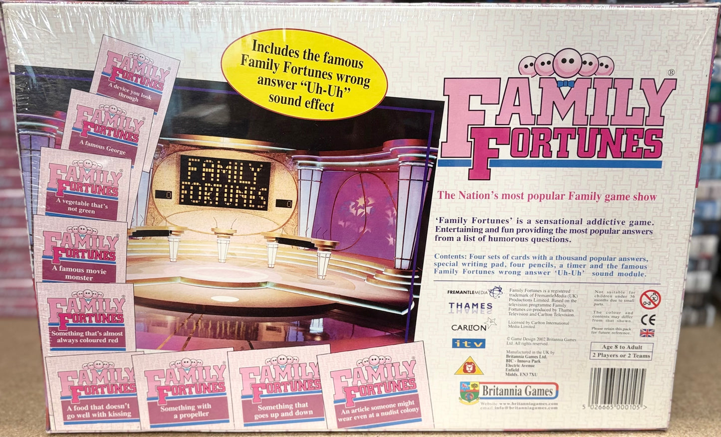 Family Fortunes Board Game (2002 Edition)