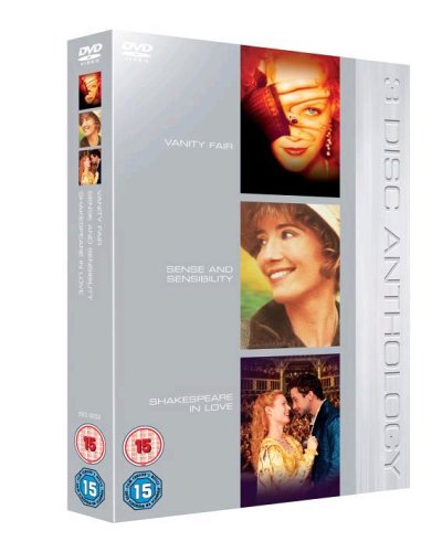 Vanity Fair/Sense And Sensibility/Shakespeare In Love [DVD]