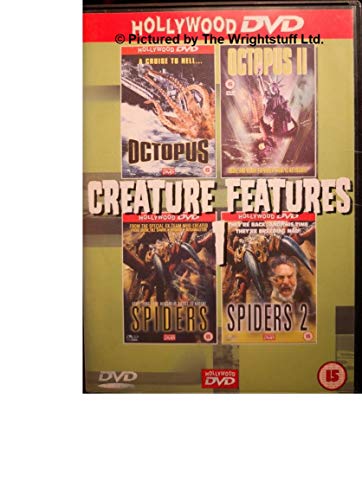 Creature Feature 1 Octopus Octopus 2 Spiders Spiders 2 [DVD]