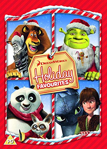 Dreamworks Holiday Favourites (Shrek the Halls Merry Madagascar Po's Winter Wonderland Gift of the Night Fury) [DVD]