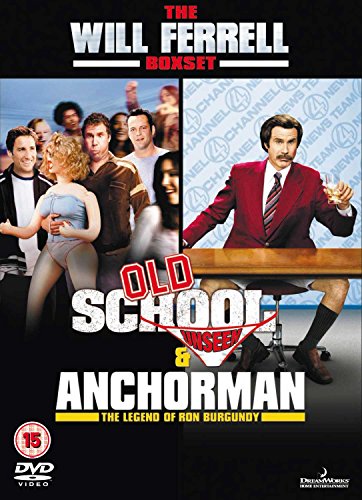 Old School - Unseen / Anchorman: The Legend of Ron Burgundy Double Pack (2003) [DVD]