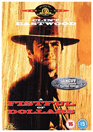 A Fistful of Dollars DVD Clint Eastwood Leone (DIR) Cert 15s - Region 2 [DVD]