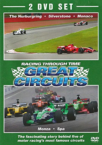 Racing Through Time Great Circuits 2 DVD Set - Nurburgring/Silverstone/Monaco/Monza/Spa [DVD]