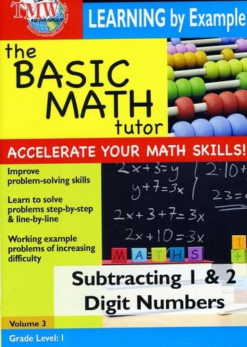 Basic Math Tutor: Subtracting 1 & 2 Digit Numbers [DVD]