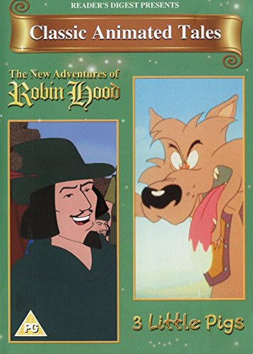 Classic Animated Tales- The New Adventures Of Robin Hood/ 3 Little Pigs (2 Films/ 1 DVD) [DVD]