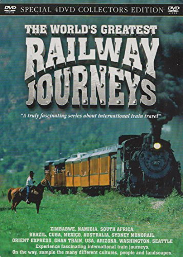 The World's Greatest Railway Journeys: Zimbabwe Namibia South Africa And Brazil [DVD]
