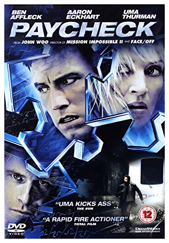 Paycheck DVD - Ben Affleck, Aaron Eckhart, Uma Thurman [DVD]
