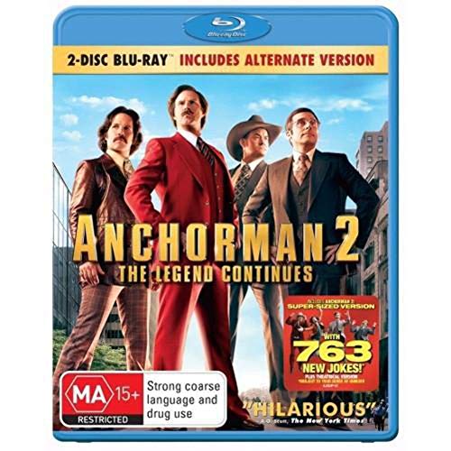 Anchorman 2 - The Legend Continues (2013) [Blu-ray]