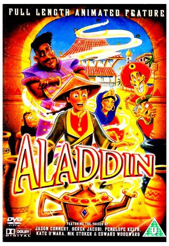 Aladdin (Animated) (NOT DISNEY) by Jason Connery [DVD]
