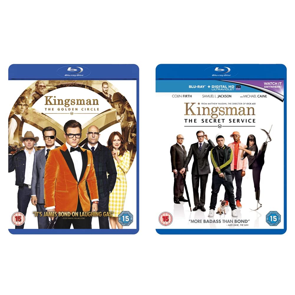 Kingsman: The Golden Circle & Kingsman: The Secret Service [Blu-ray]
