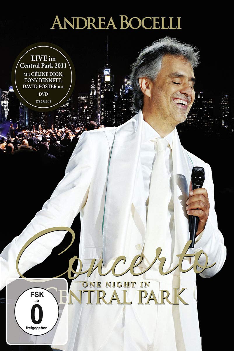Andrea Bocelli: One Night in Central Park - Concerto (2024) [DVD]