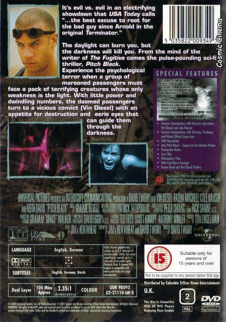Pitch Black (2000) [DVD]